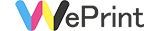 weprint logo black