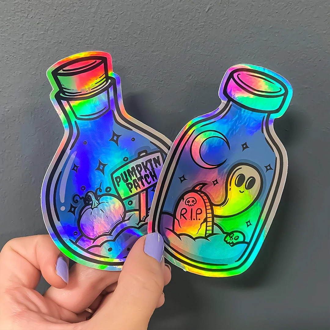 Holographic Stickers